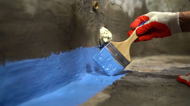 Professional waterproofing crew in Cambria, Cambria, WI