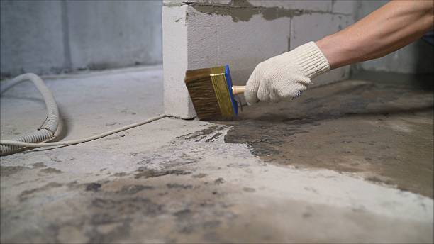 Crawl space vapor barrier installation in Cambria, WI