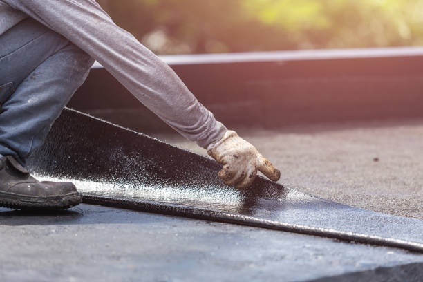 Waterproofing specialist at work in Cambria, Cambria, WI